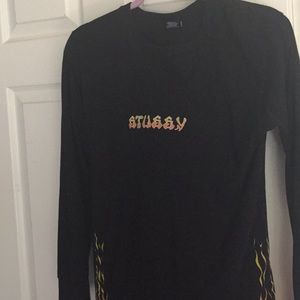 long sleeve stussy shirt .